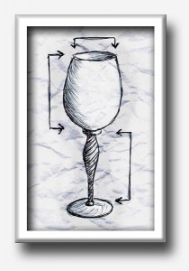 goblet drawing goblet drawing by Bernard Katz