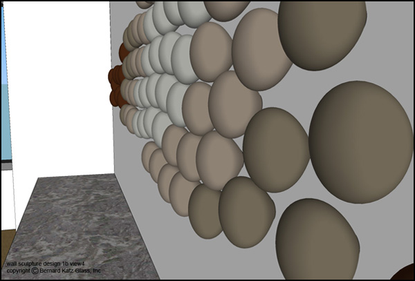 3D model rendering for custom installation project